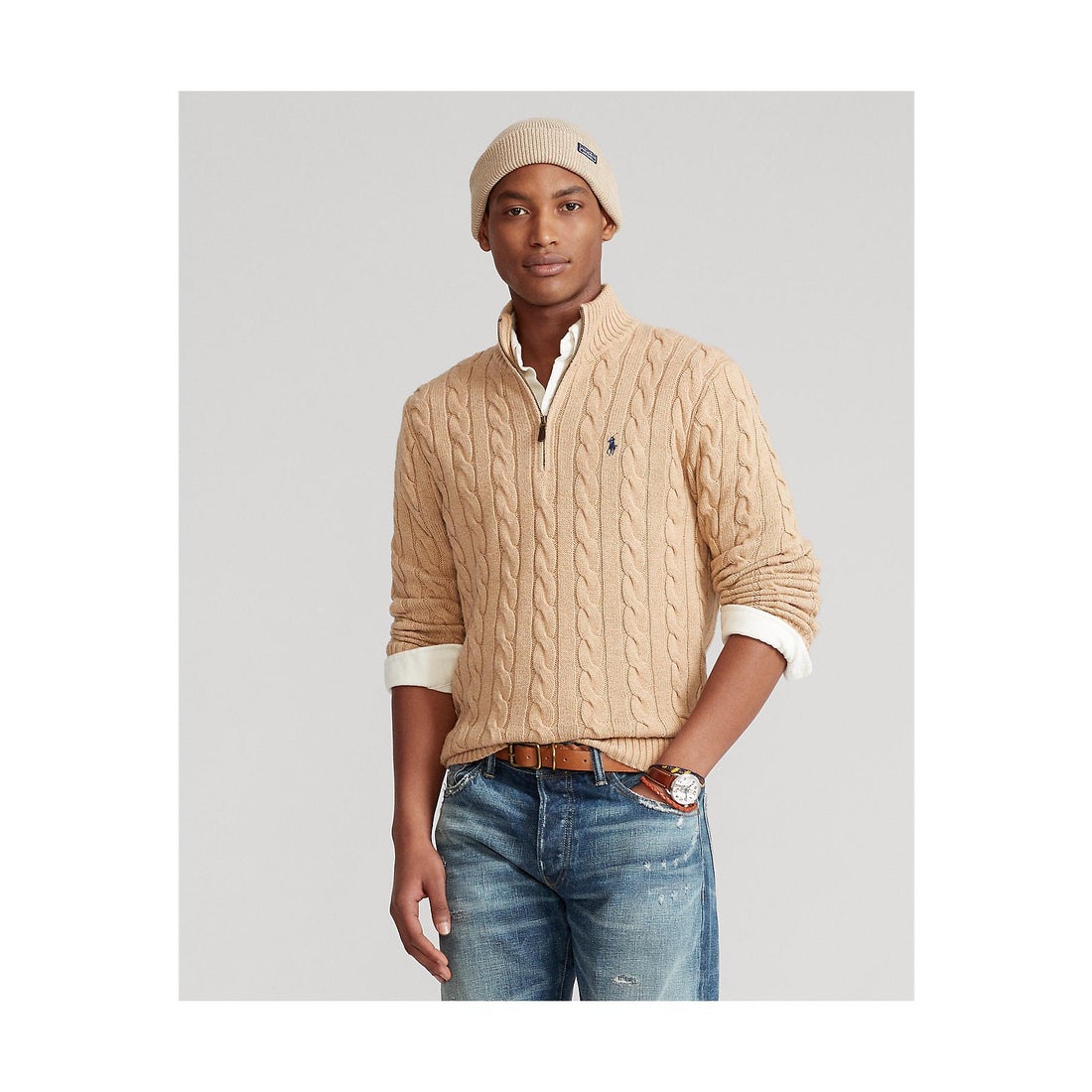 ポロ ラルフ ローレン POLO RALPH LAUREN ケーブルニット コットン