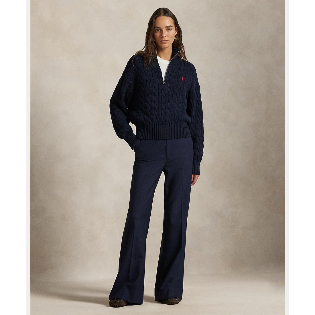 ポロ ラルフ ローレン POLO RALPH LAUREN ケーブルニット コットン