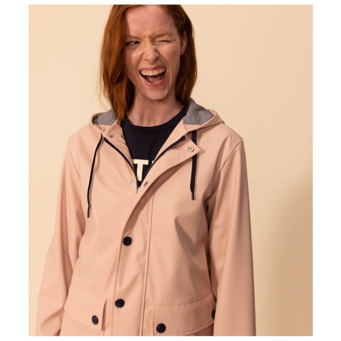 プチバトー PETIT BATEAU ヨットパーカ （ライトグリーン） -靴