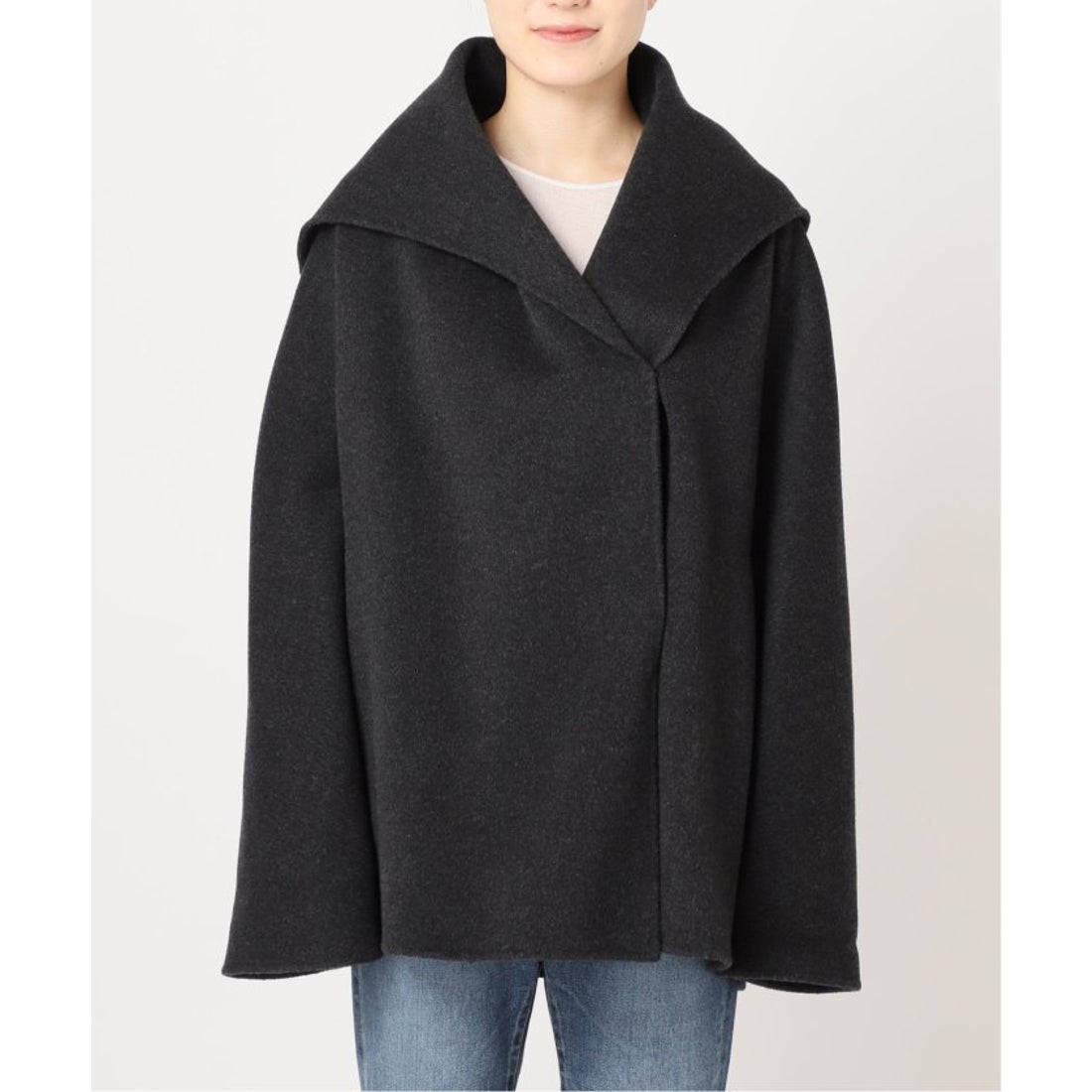 プラージュ Plage 《追加》ハミルトン DRAPE MIDDLE コート （グレーA