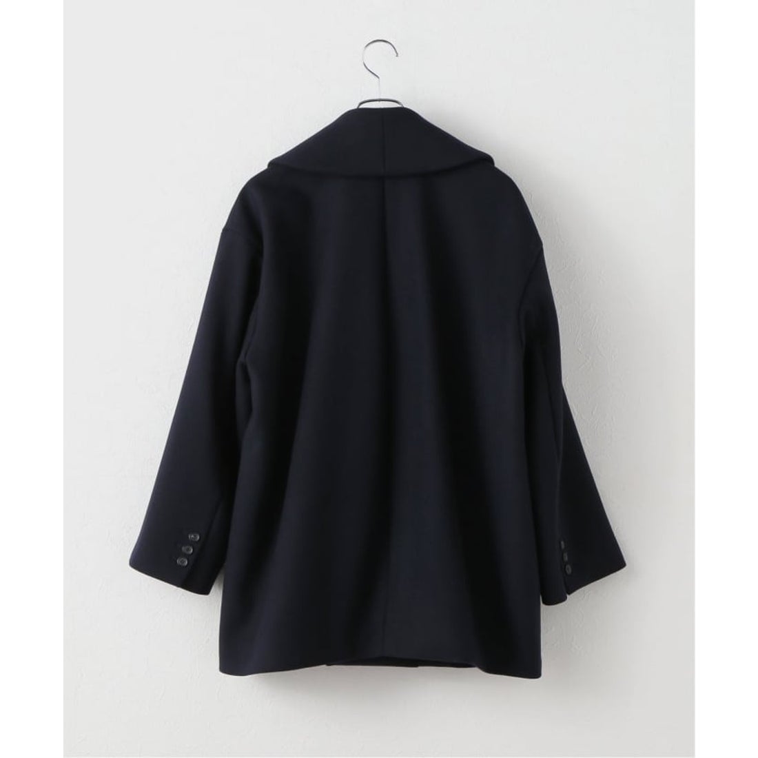 プラージュ Plage Double melton コート （ネイビー） - ファッション