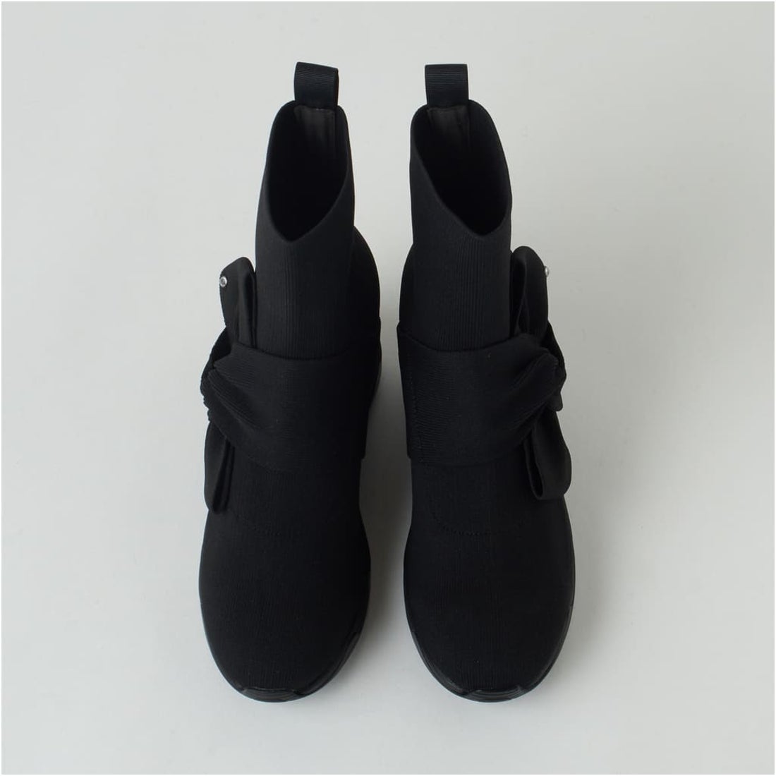 dianaニットショートブーツ☆極美品☆撥水加工 diana（プラスダイアナ