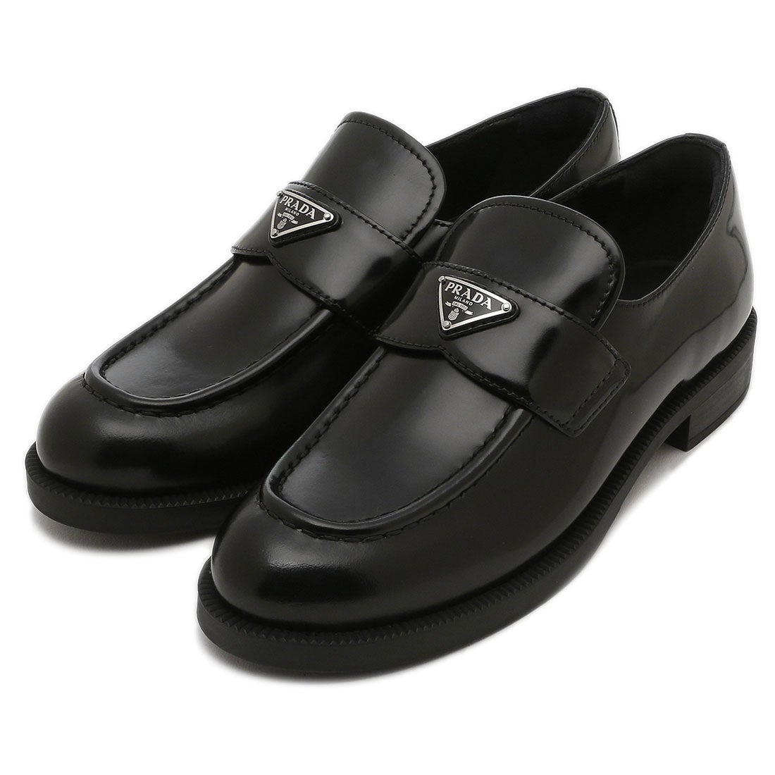 プラダ PRADA ローファー オックスフォード ブラッシュドレザー