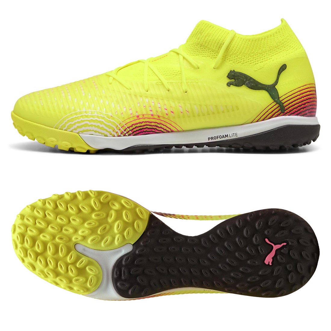 PUMA プーマ フューチャー 8 プロ CAGE(イエロー×ブラック×ピンク