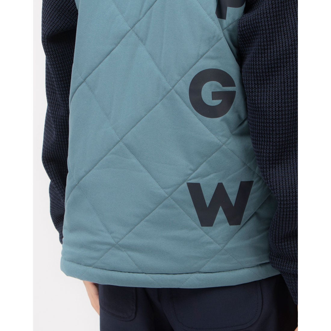 プーマ PUMA ゴルフ W ハイパーストレッチPGWロゴFZコンビ中綿ブルゾン