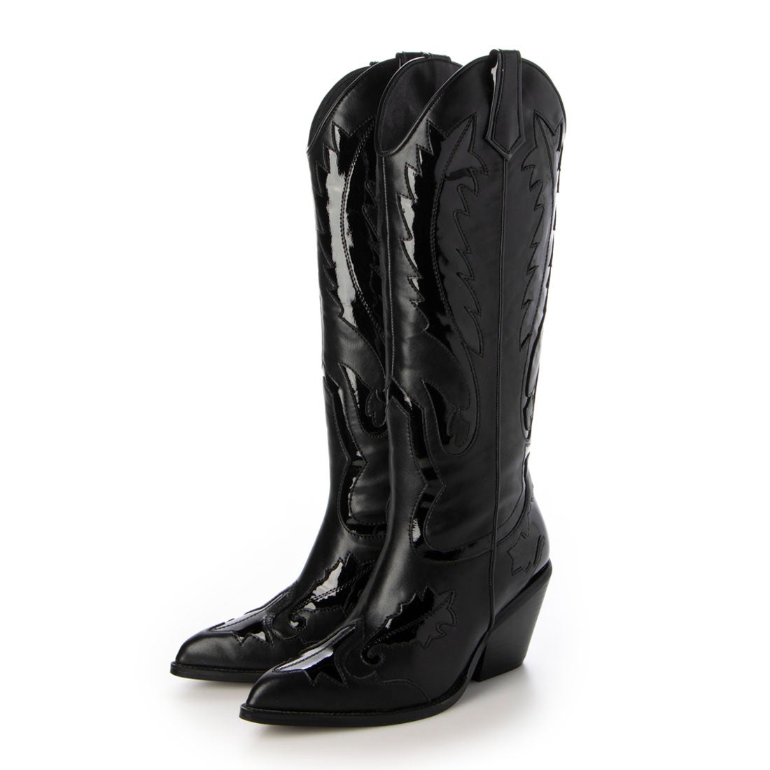 リナシメント RINASCIMENTO ウエスタンブーツ （Nero） -waja bazar