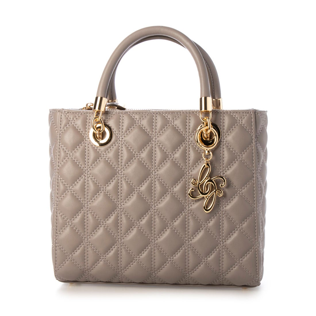 ランダ RANDA 2WAYキルティングミディバッグ （GREGE） -靴