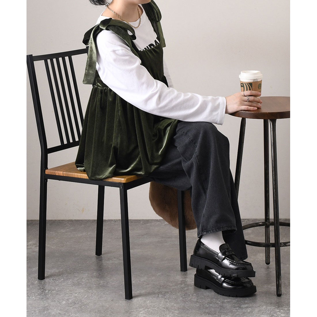 リアルスタイル REAL STYLE ベロア キャミソール レディース ビスチェ