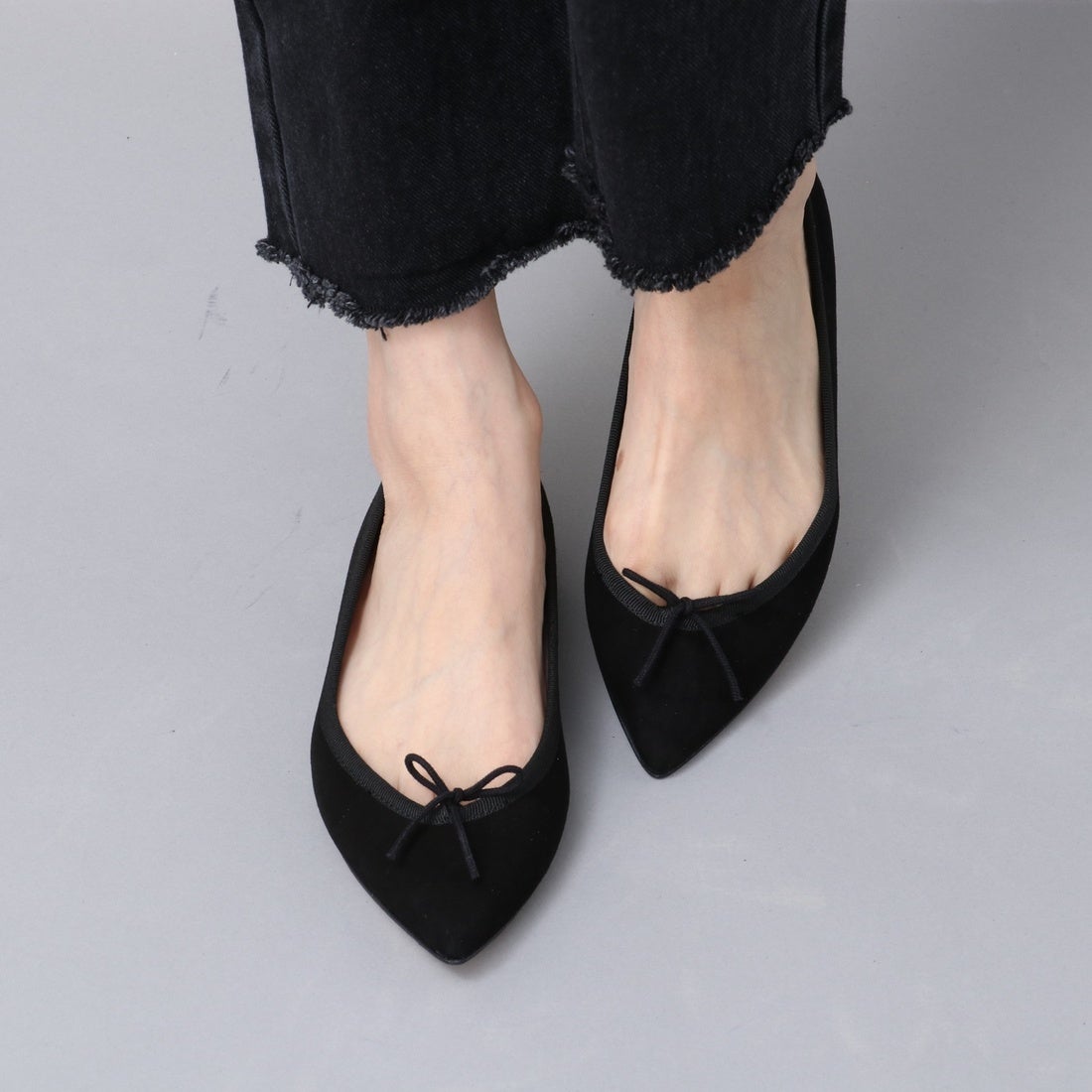 Repetto レペット repetto BRIGITTE （ブラックスエード） -靴