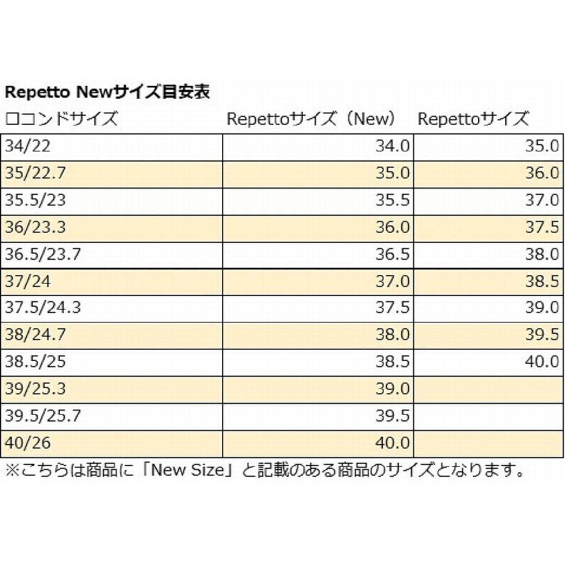 Repetto 〇レペット repetto MICHAEL New size （ブラックエナメル