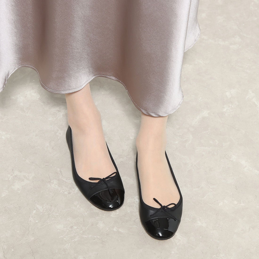 Repetto 〇レペット repetto FLORA New Size （ブラック） -靴