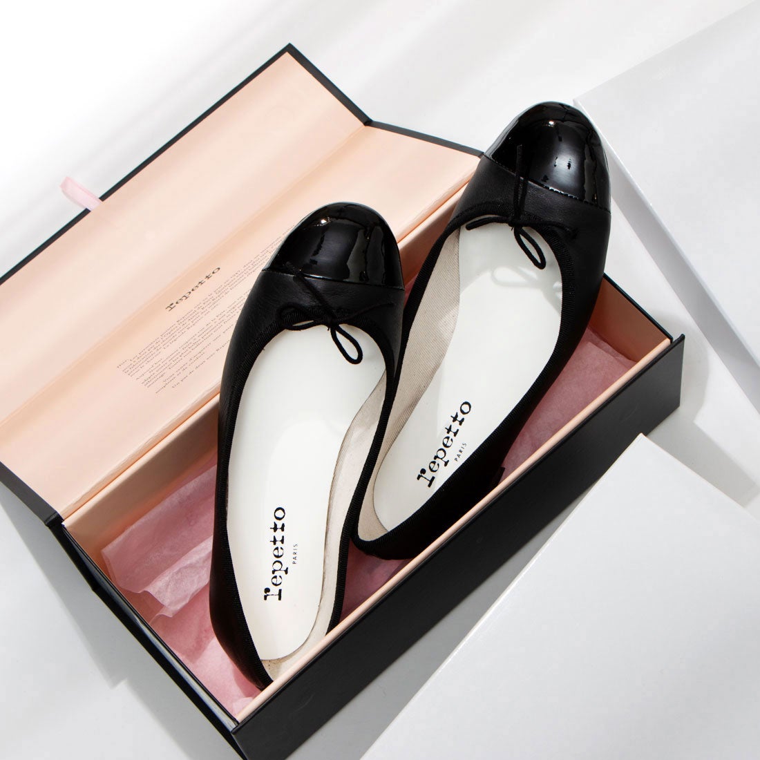 Repetto 〇レペット repetto FLORA New Size （ブラック） -靴