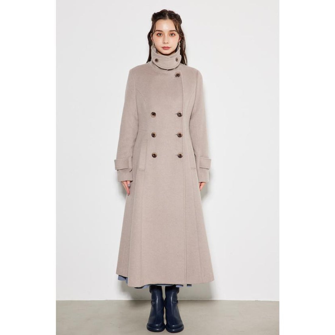 リエンダ rienda ＃23シンデレララインコート （L/GRN1