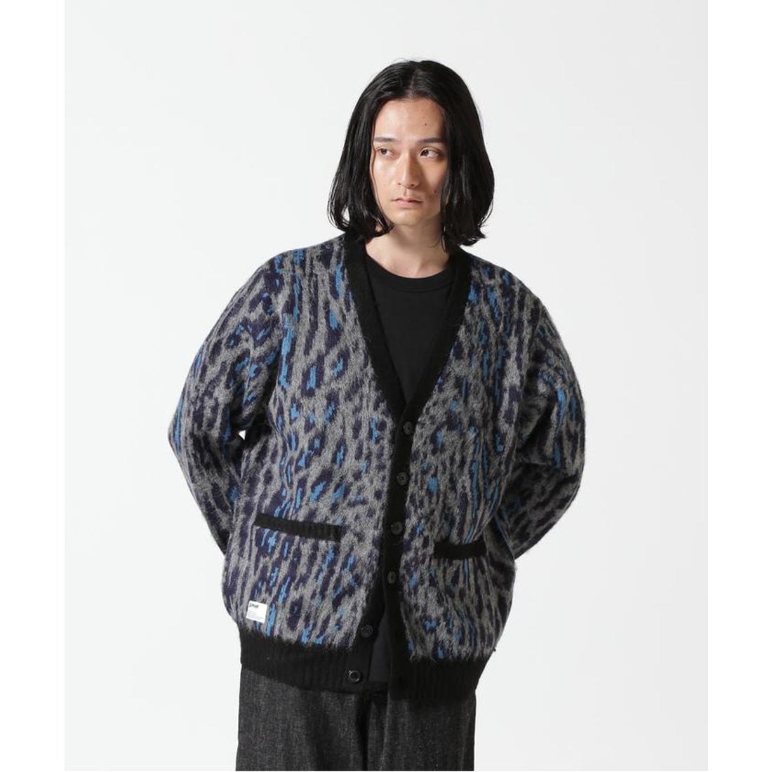 ショット Schott SHAGGY KNIT LEOPARD/シャギーニット レオパード