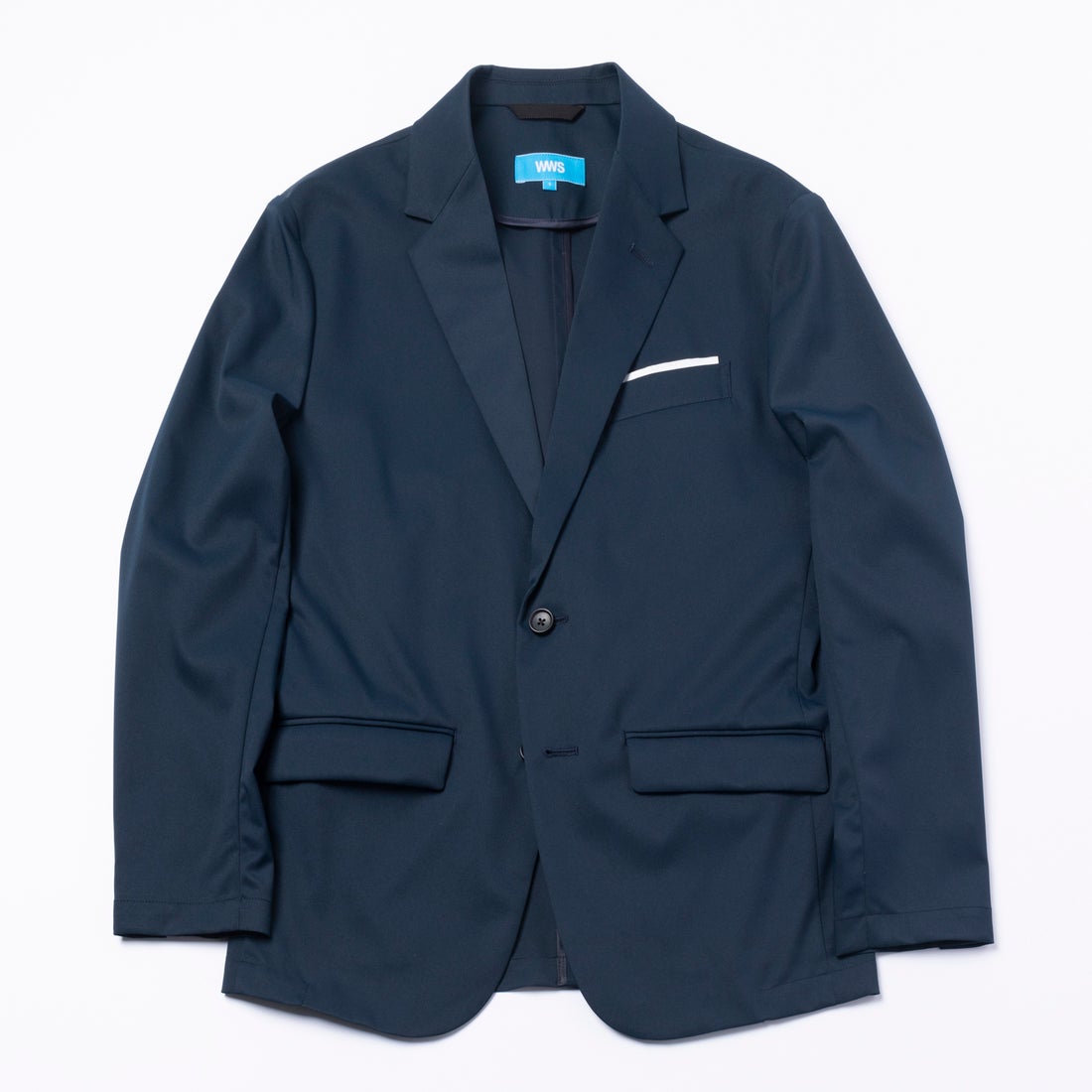 Bizテーラードジャケット （ネイビー） -WWSワークウェアスーツ公式