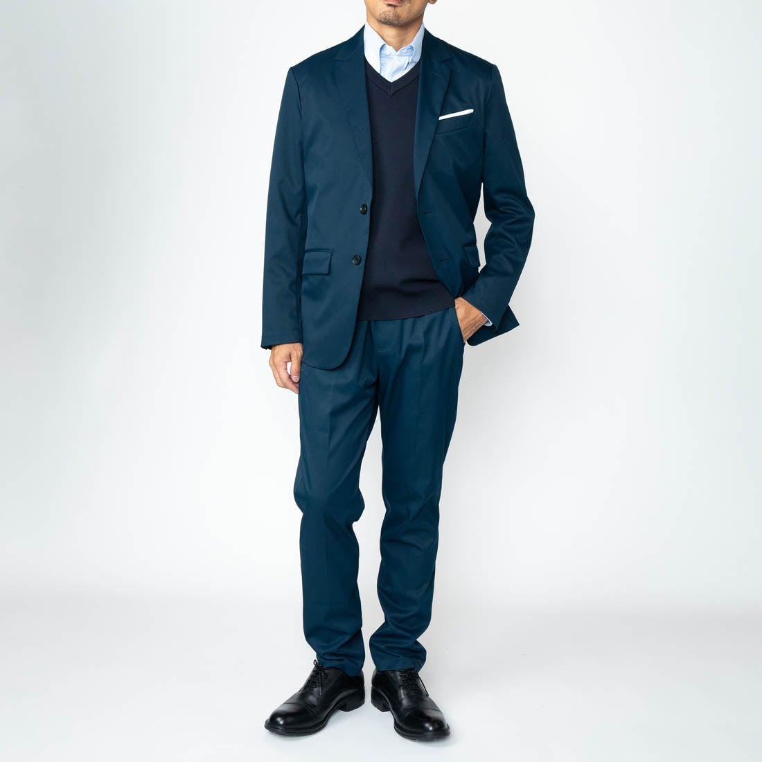 Bizウォームテーラードジャケット （ネイビー） -WWSワークウェア