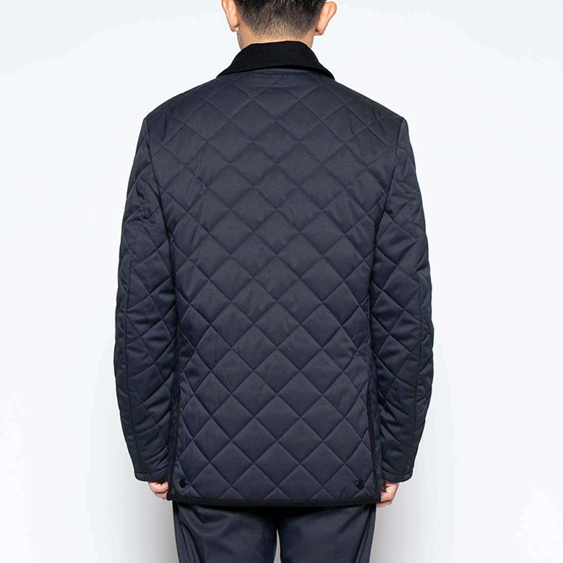 洗えるキルティングジャケット （ダークネイビー） -WWSワークウェア