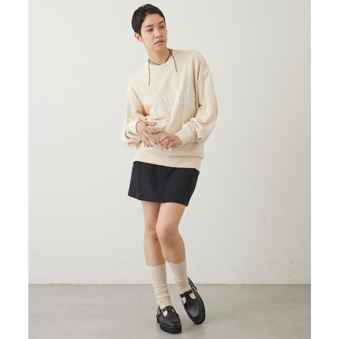 ウィムガゼット Whim Gazette 【THE PAUSE】ロゴスウェットプル