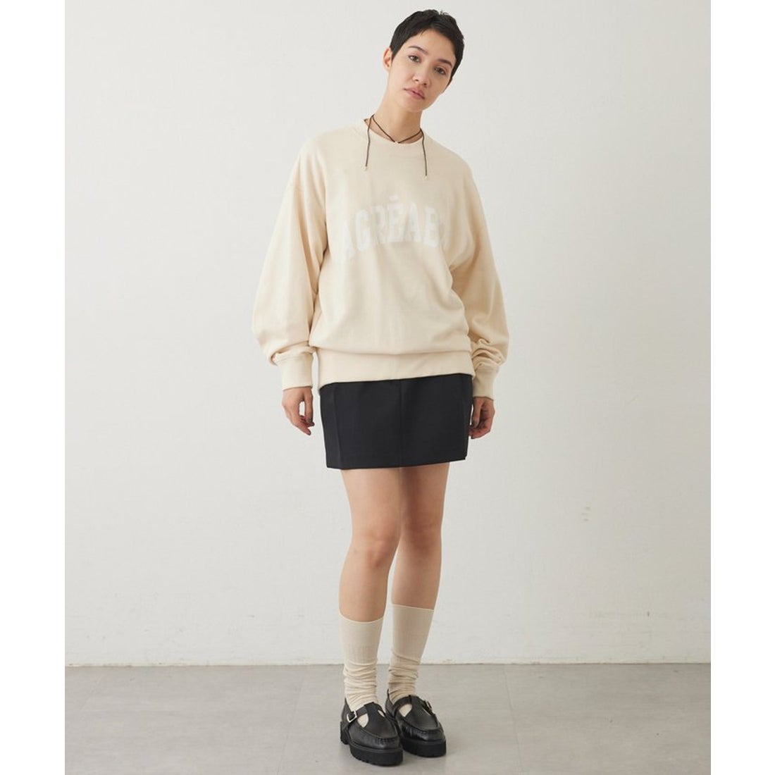 ウィムガゼット Whim Gazette 【THE PAUSE】ロゴスウェットプル