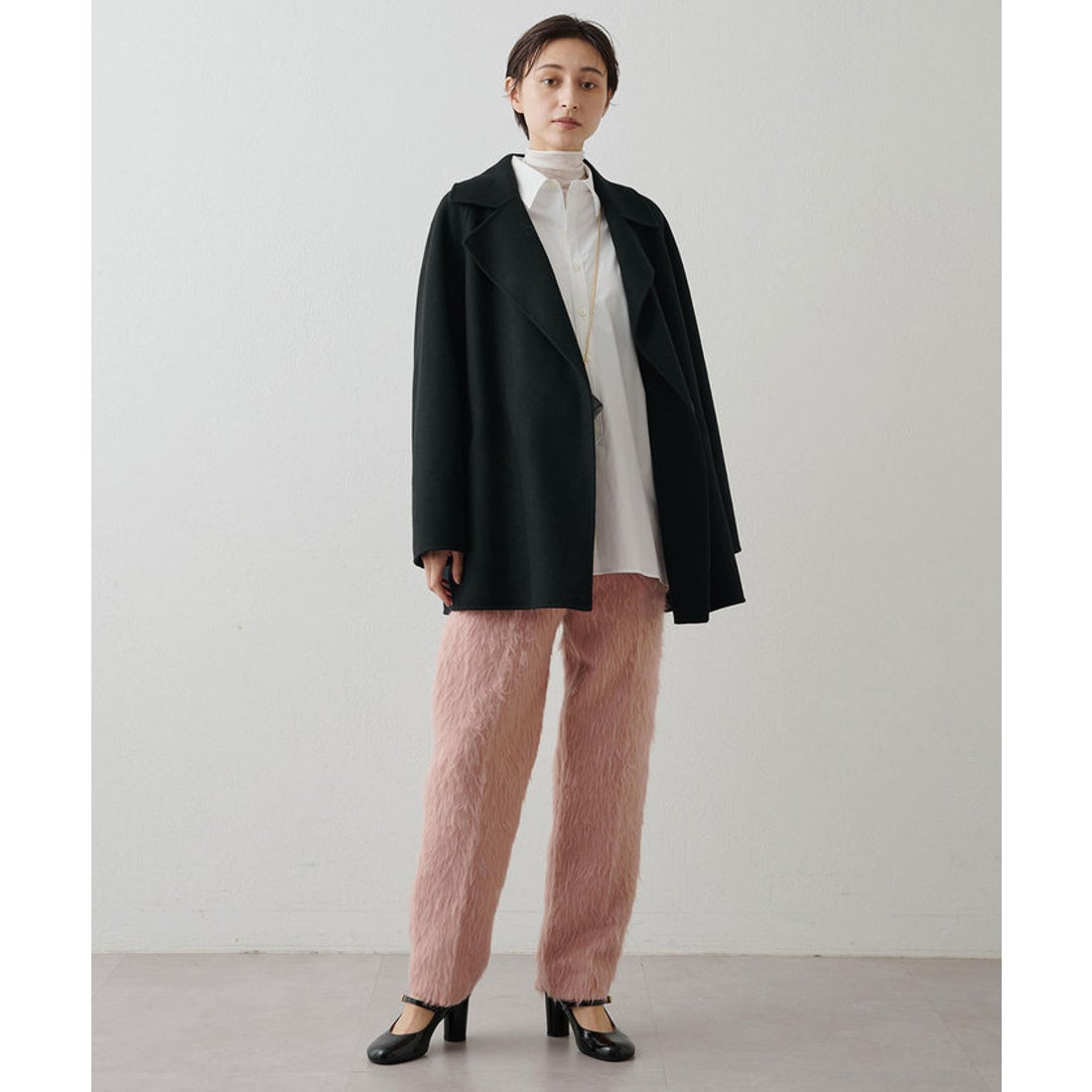 ウィムガゼット Whim Gazette リバーピーコート （greige） -靴