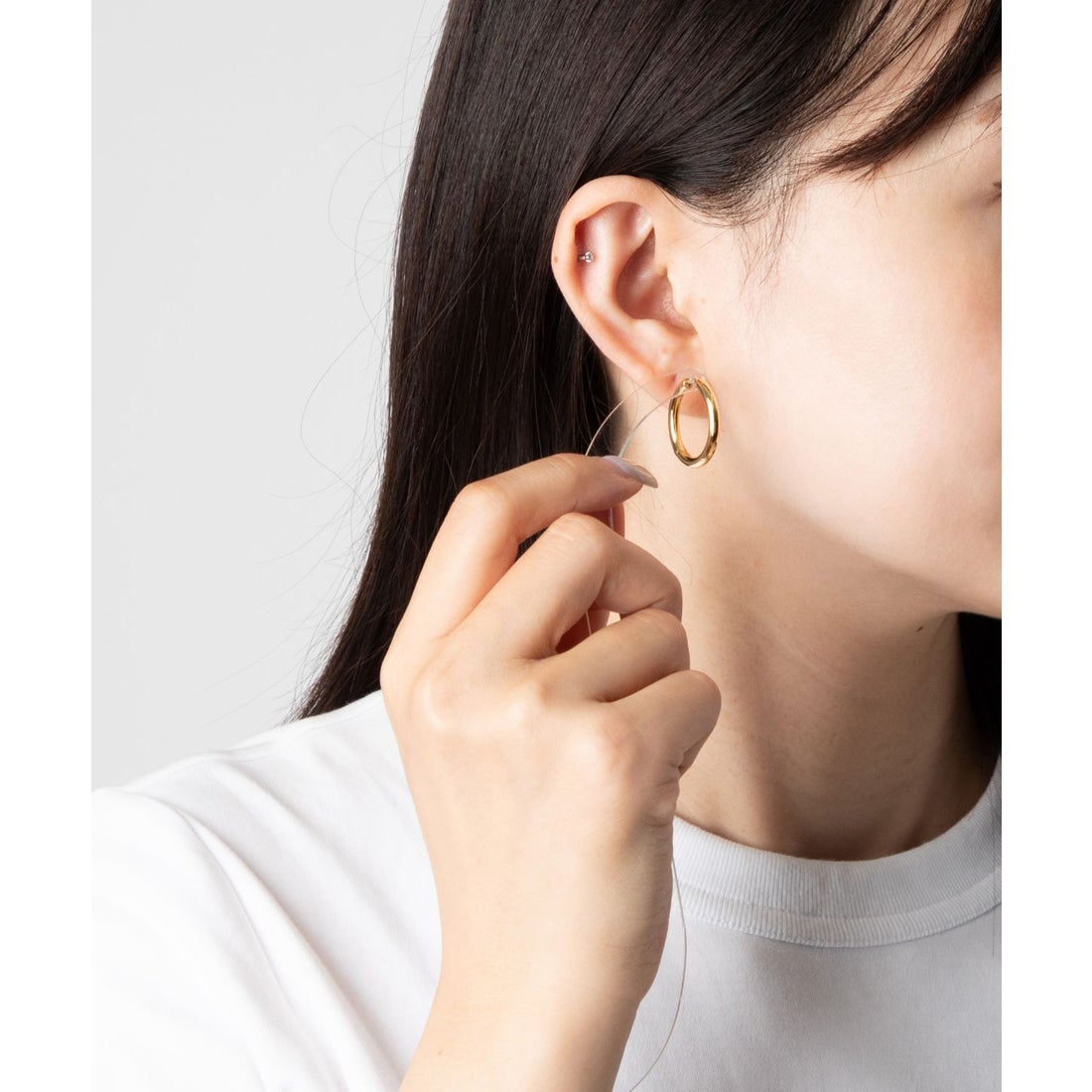 トムウッド TOM WOOD トムウッド TOM WOOD Classic Hoops Medium Gold