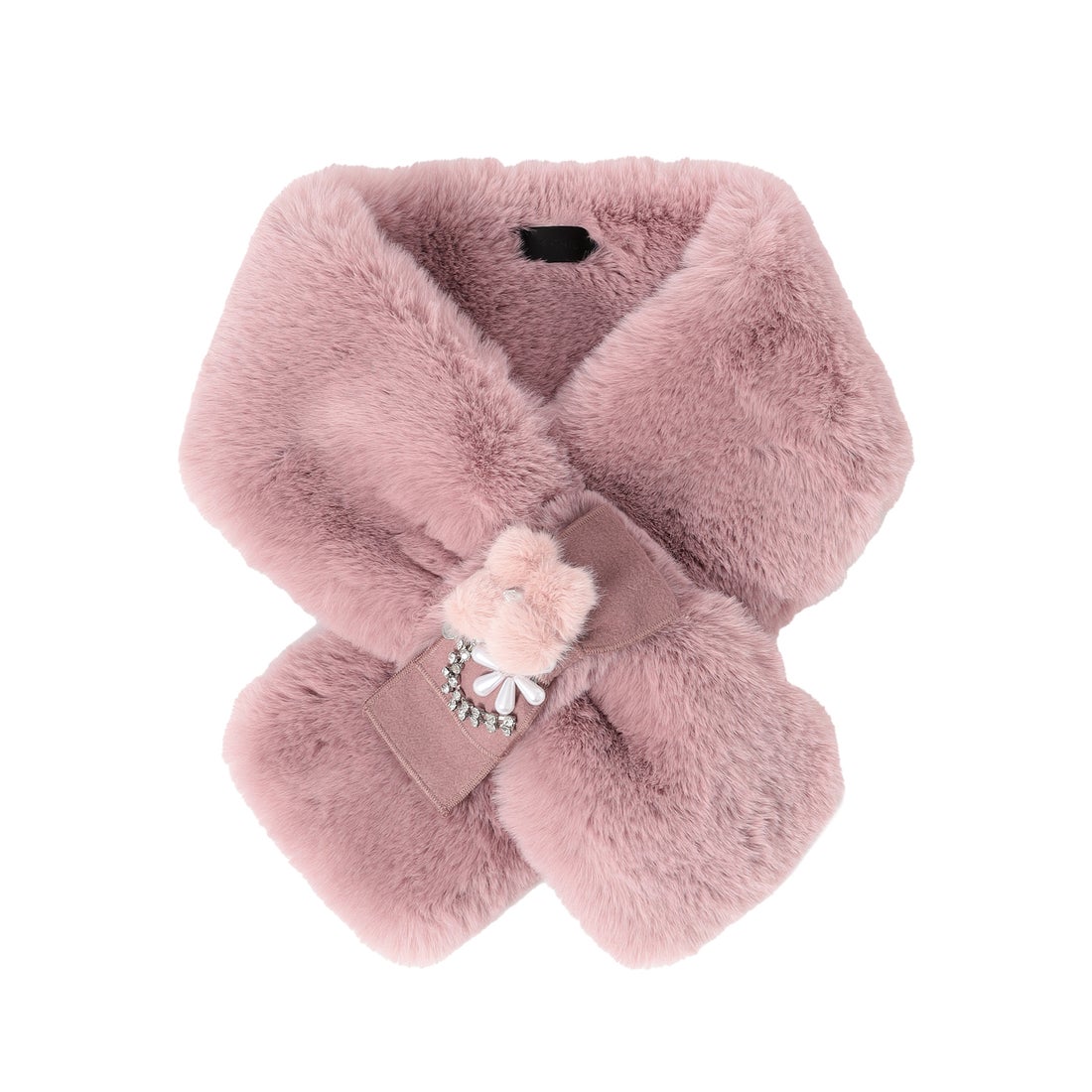 トゥー ビー シック TO BE CHIC フェイクファー ブローチティペット