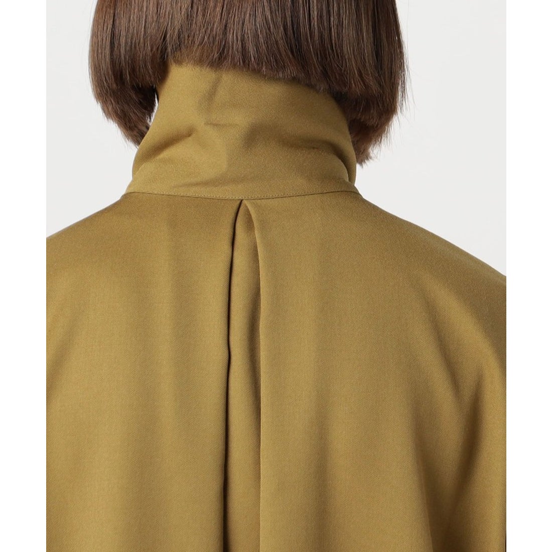 キャバン CABaN CABaN ウールツイル ハイネックロングシャツ （49