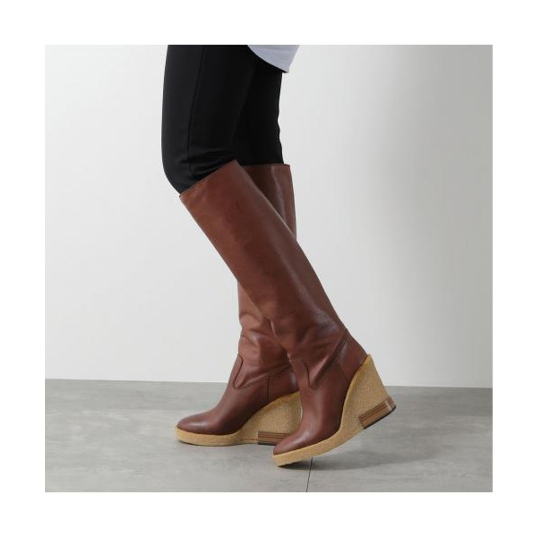 トッズ TOD'S TODS ロングブーツ XXW18B0Z990VFO ウェッジソール