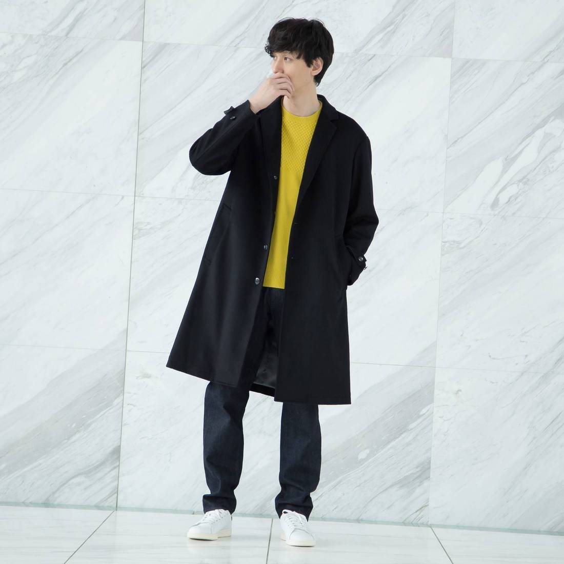 タケオキクチ TAKEO KIKUCHI [大きいサイズ]フルカシクルーネック