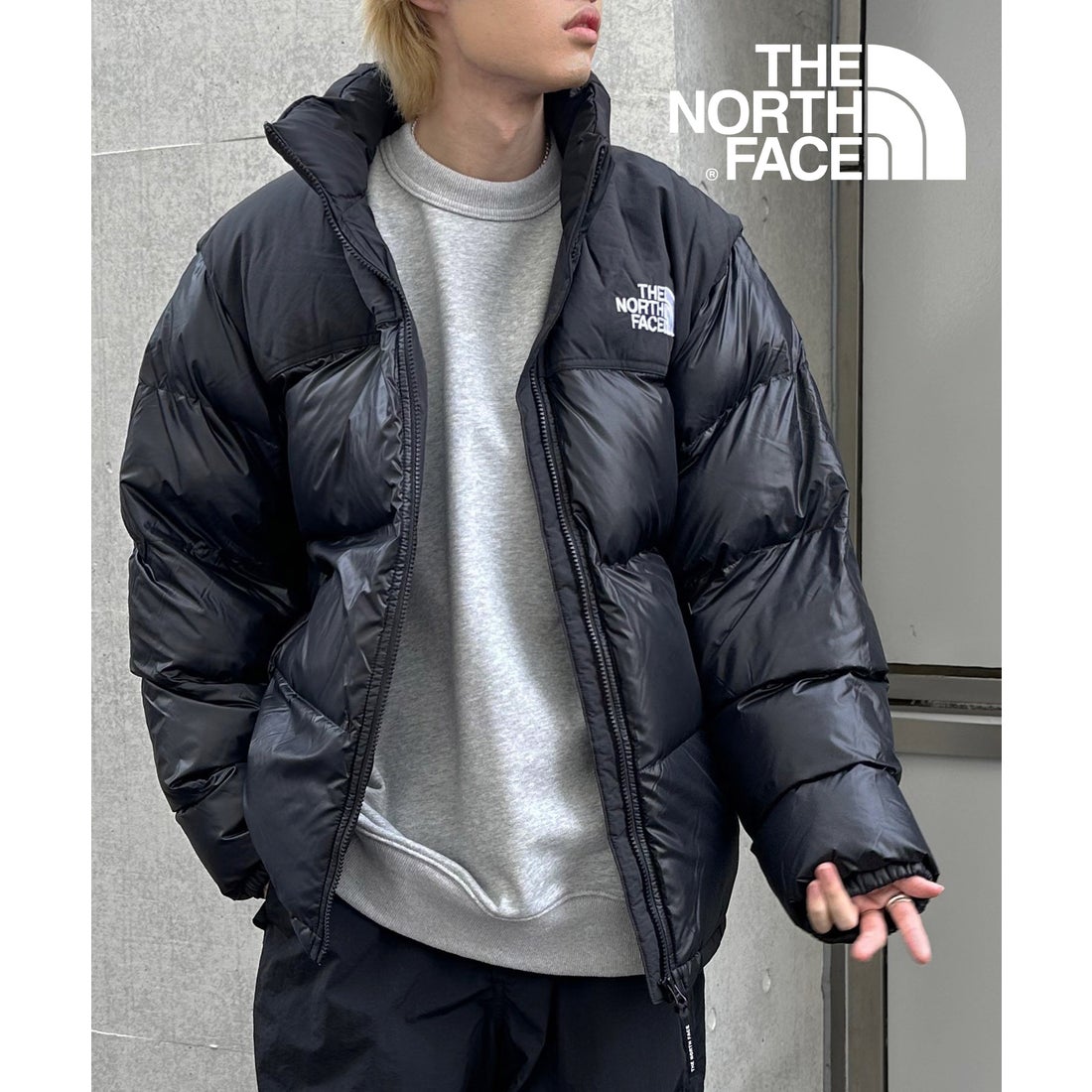 ザ・ノース・フェイス THE NORTH FACE / NUPTSE JACKET NJ3NP55A BLACK