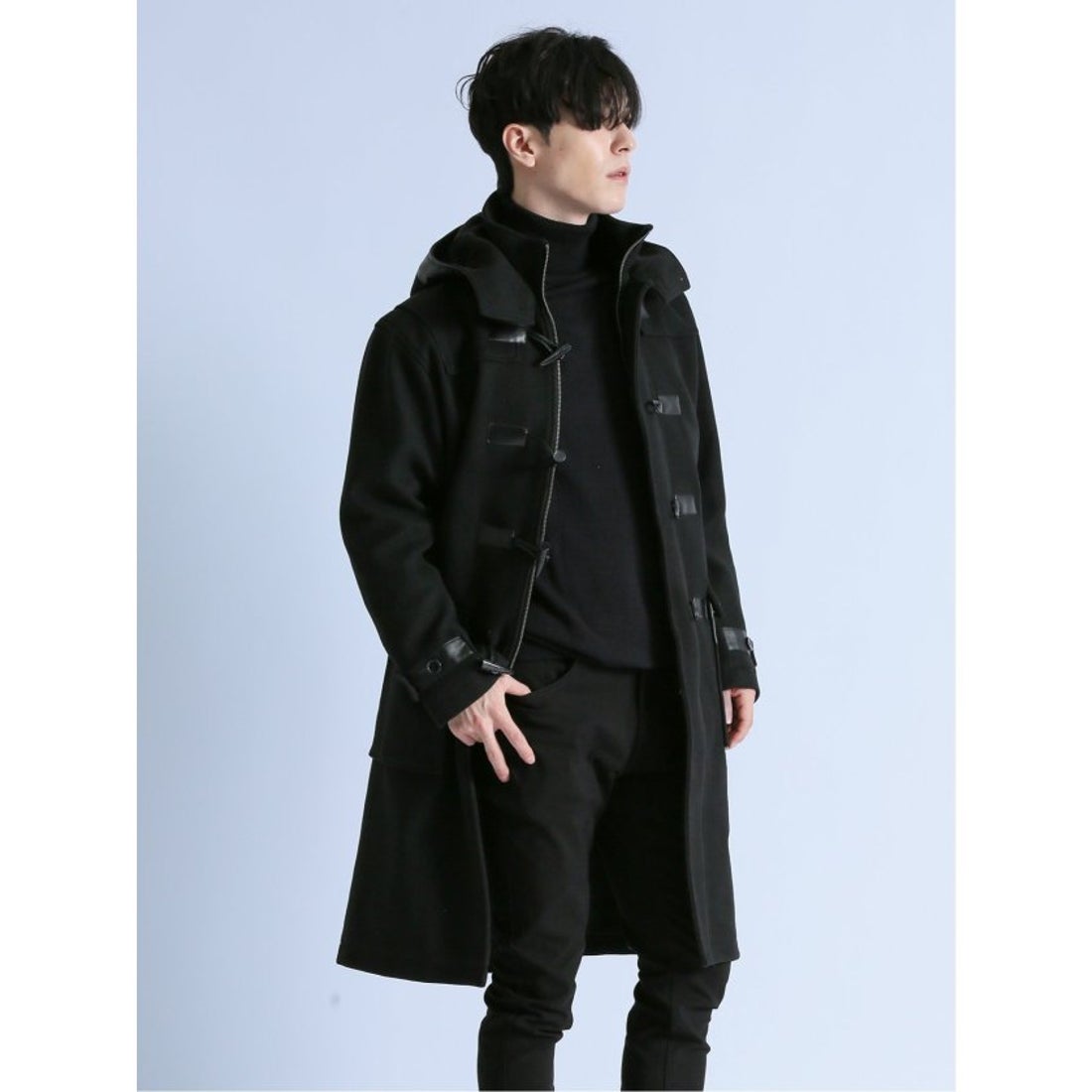 セマンティックデザイン semanticdesign ウールライク ダッフルコート