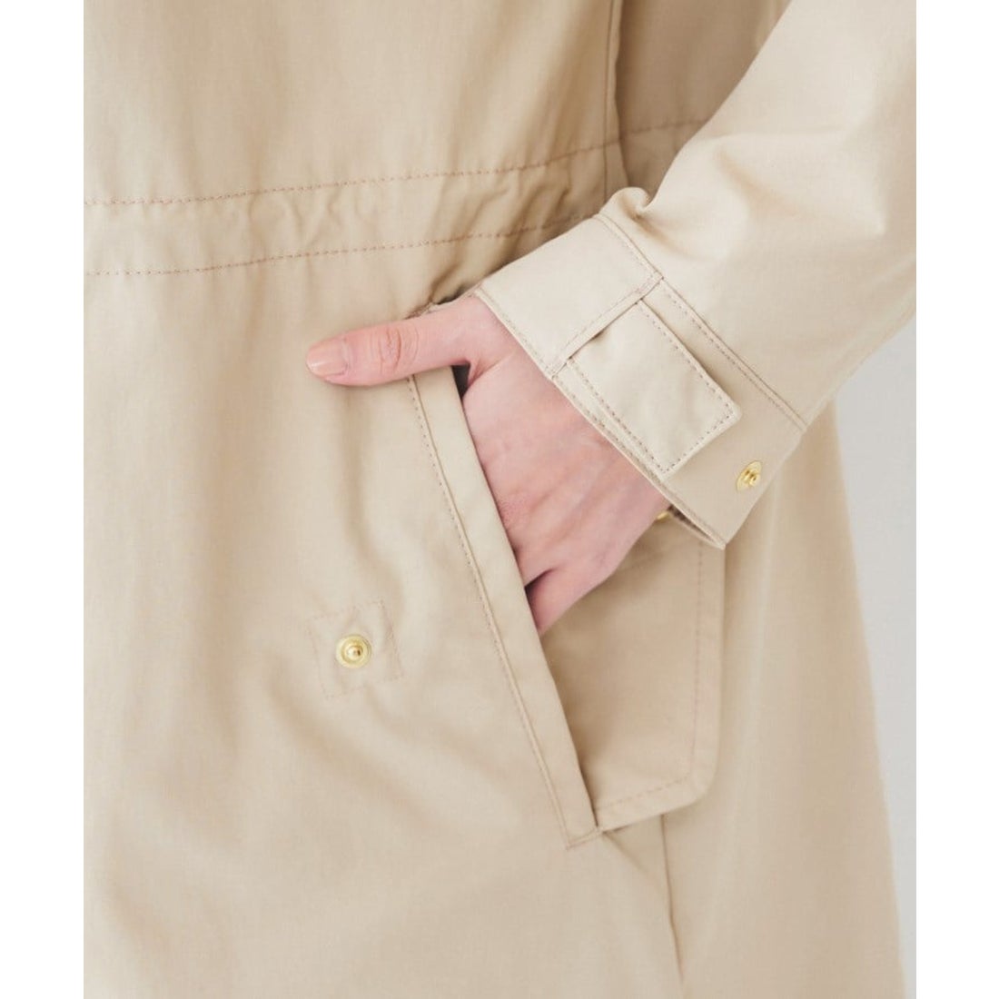 アンタイトル UNTITLED 2WAYモッズコート （ライトグレー(011