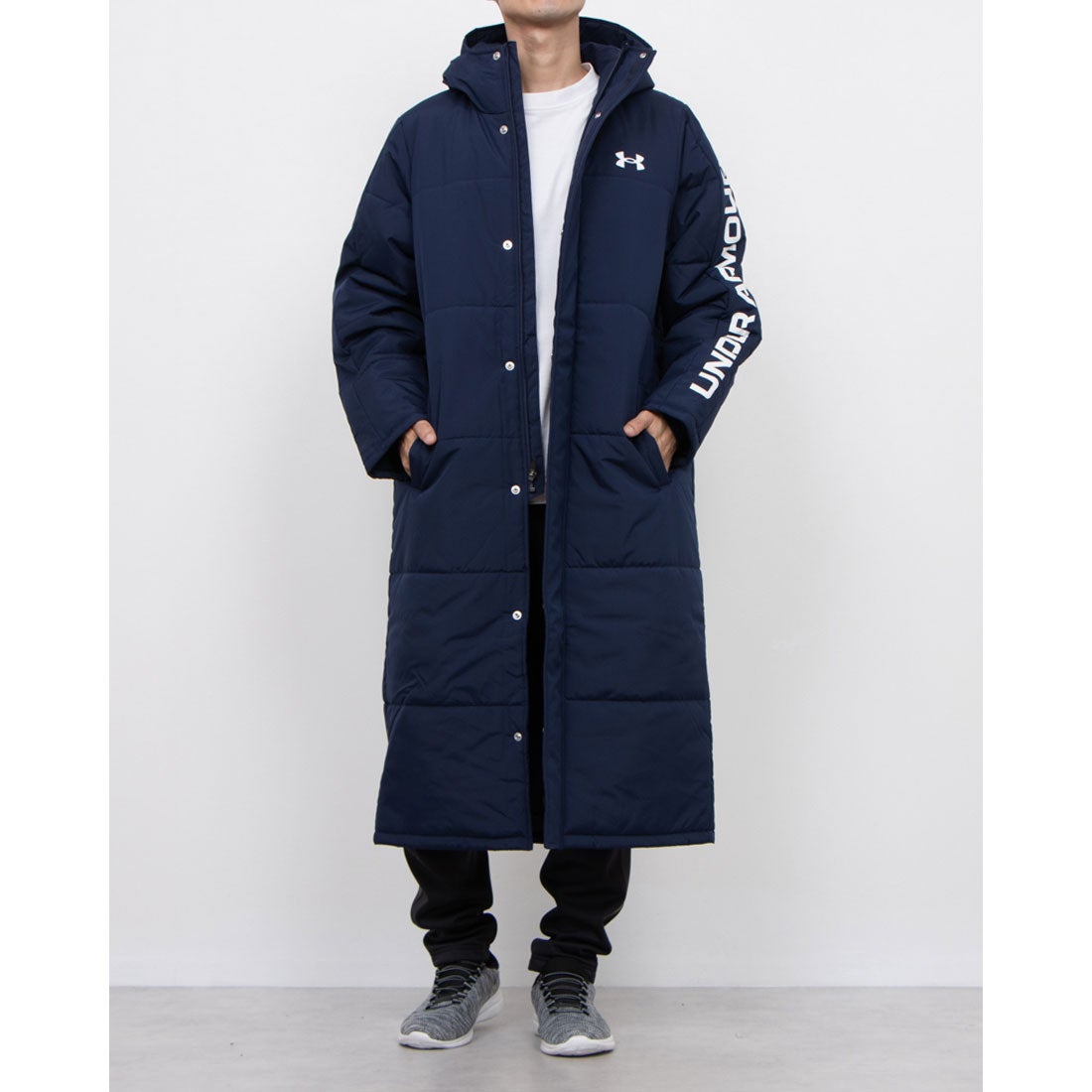 アンダーアーマー UNDER ARMOUR メンズ ベンチコート UAロゴ ロング