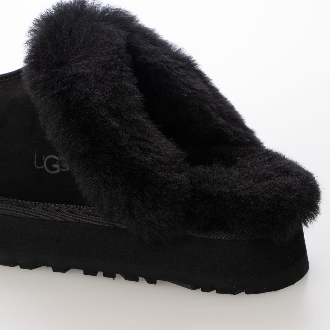 アグ UGG W DISQUETTE ディスケット レディース サボサンダル （BLACK