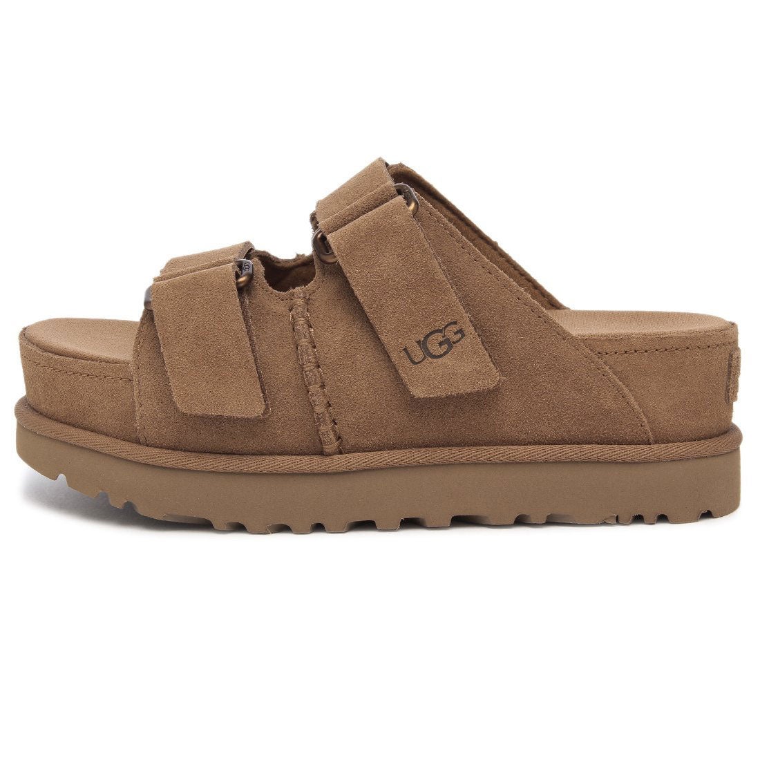 アグ UGG アグ 厚底 サンダル ゴールデンスターハイ スライド