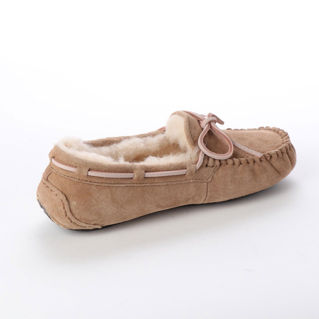 アグ UGG glitter アグ UGG 5612 DAKOTA ダコタ 本革 リボン付モカシン