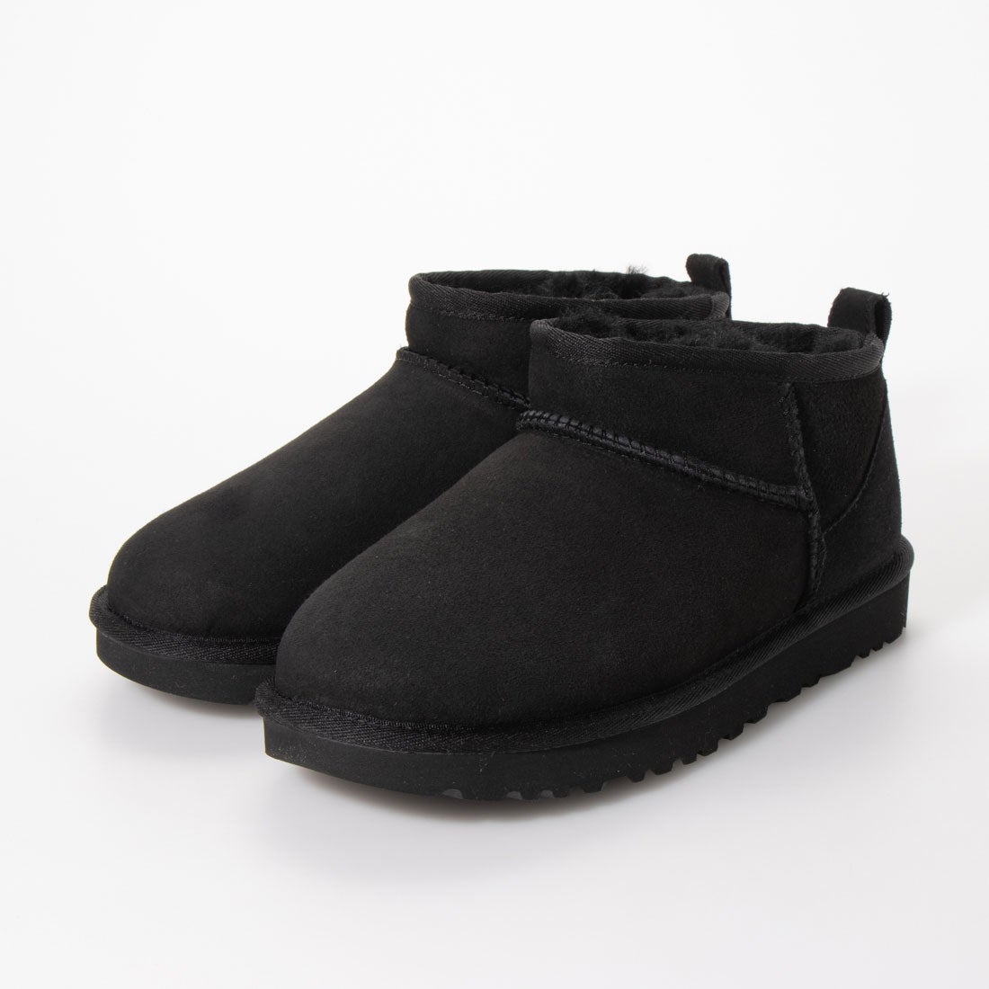 アグ UGG クラシック ウルトラ ミニ ブーツ （ブラック） -靴