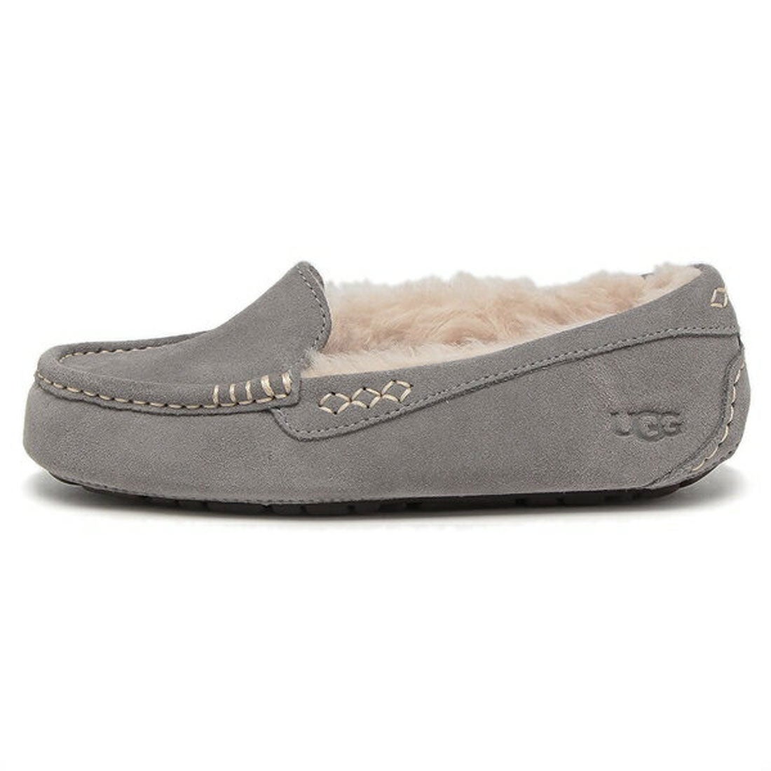 アグ UGG スリッポン デッキシューズ・モカシン アンスレー グレー