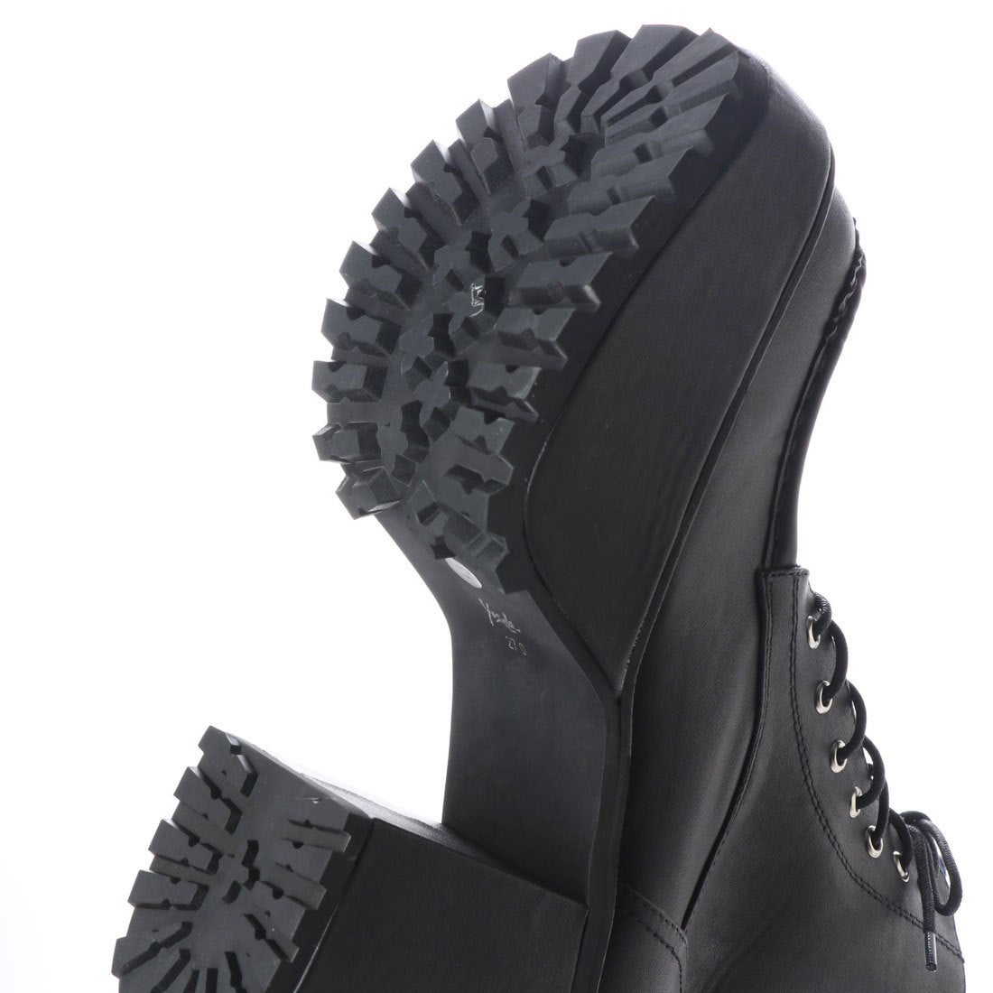 厚底編み上げブーツ（ブラック） -YOSUKE U・S・A 公式