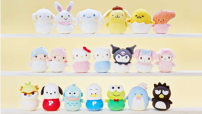 サンリオキャラクター大賞」グッズが順次発売！もっちりマスコットや