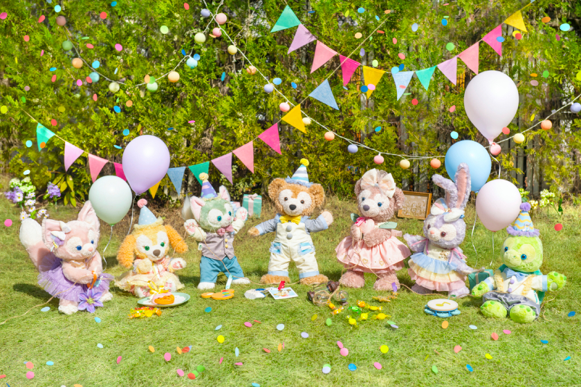 ダッフィー＆フレンズとミッキーマウスのつながりや絆を表現