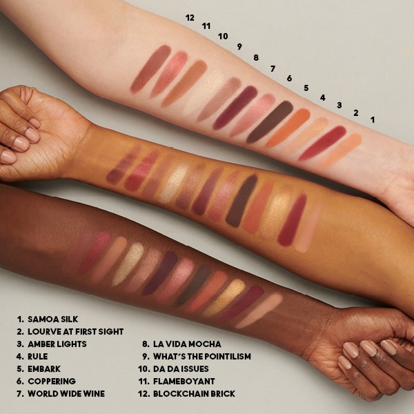 コネクト イン カラー アイシャドウ パレット x 12: フューチャー