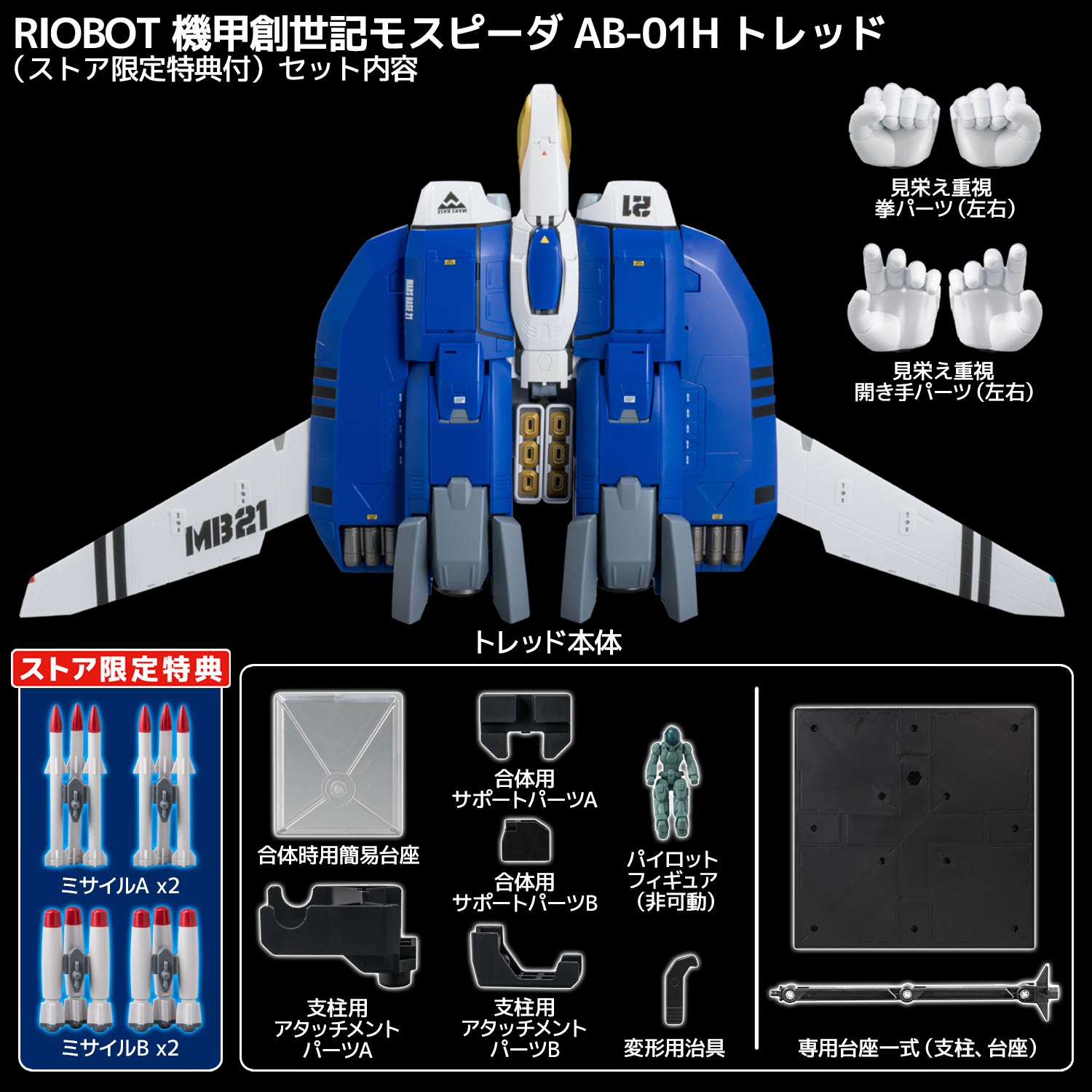 RIOBOT 1/48 AB-01H トレッド（ストア限定特典付） – 株式会社千値練