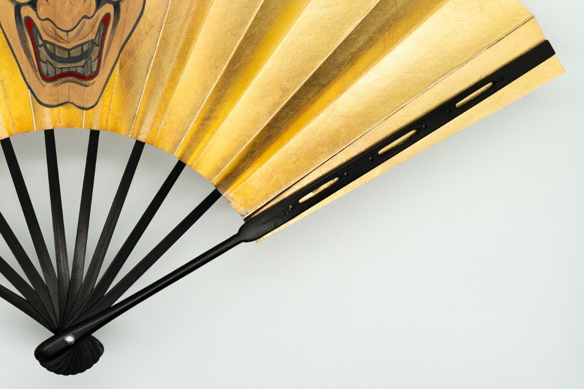 般若 手描 仕舞扇 – SENSUP