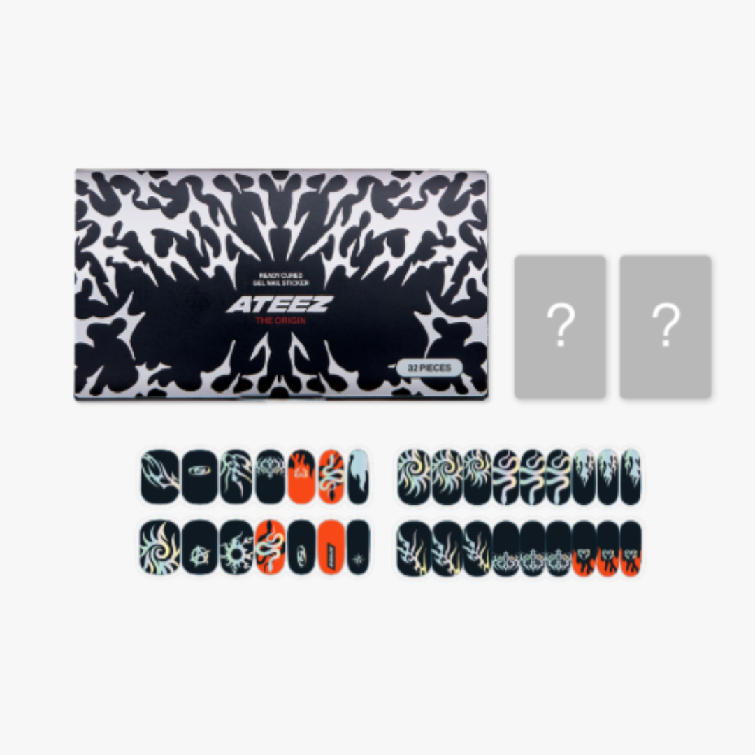ATEEZ READY CURED GEL NAIL STICKER – SEOUL TERRACE