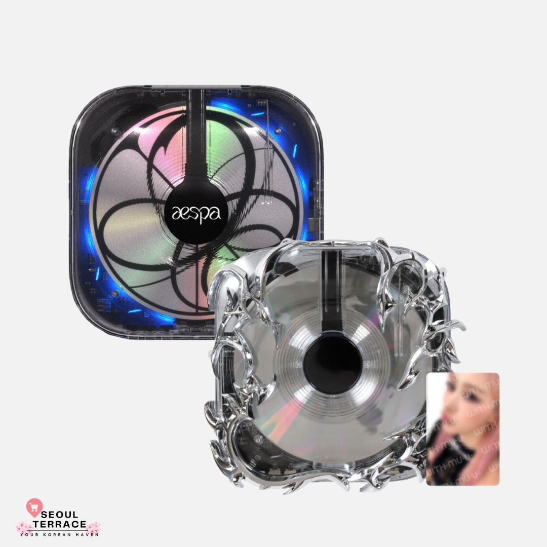 aespa aespa Whiplash_mood CDプレイヤ CASE SET ジゼル cdプレイヤー