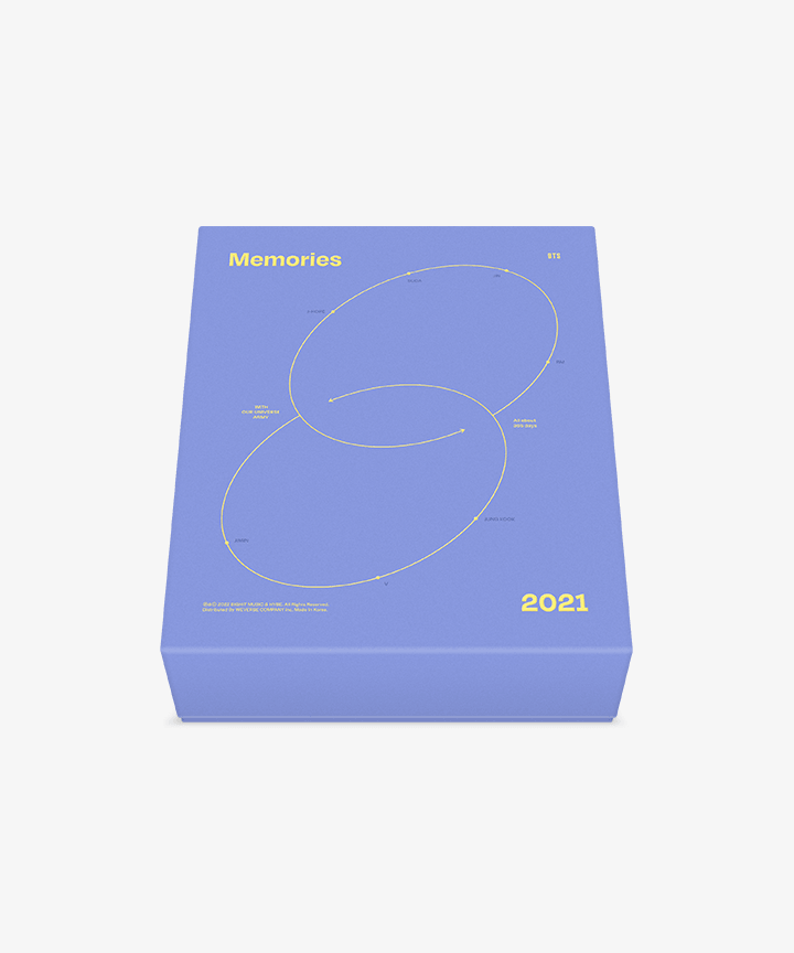 BTS Memories of 2021 (DVD/Digital Code/Blu-ray) – SEOUL TERRACE