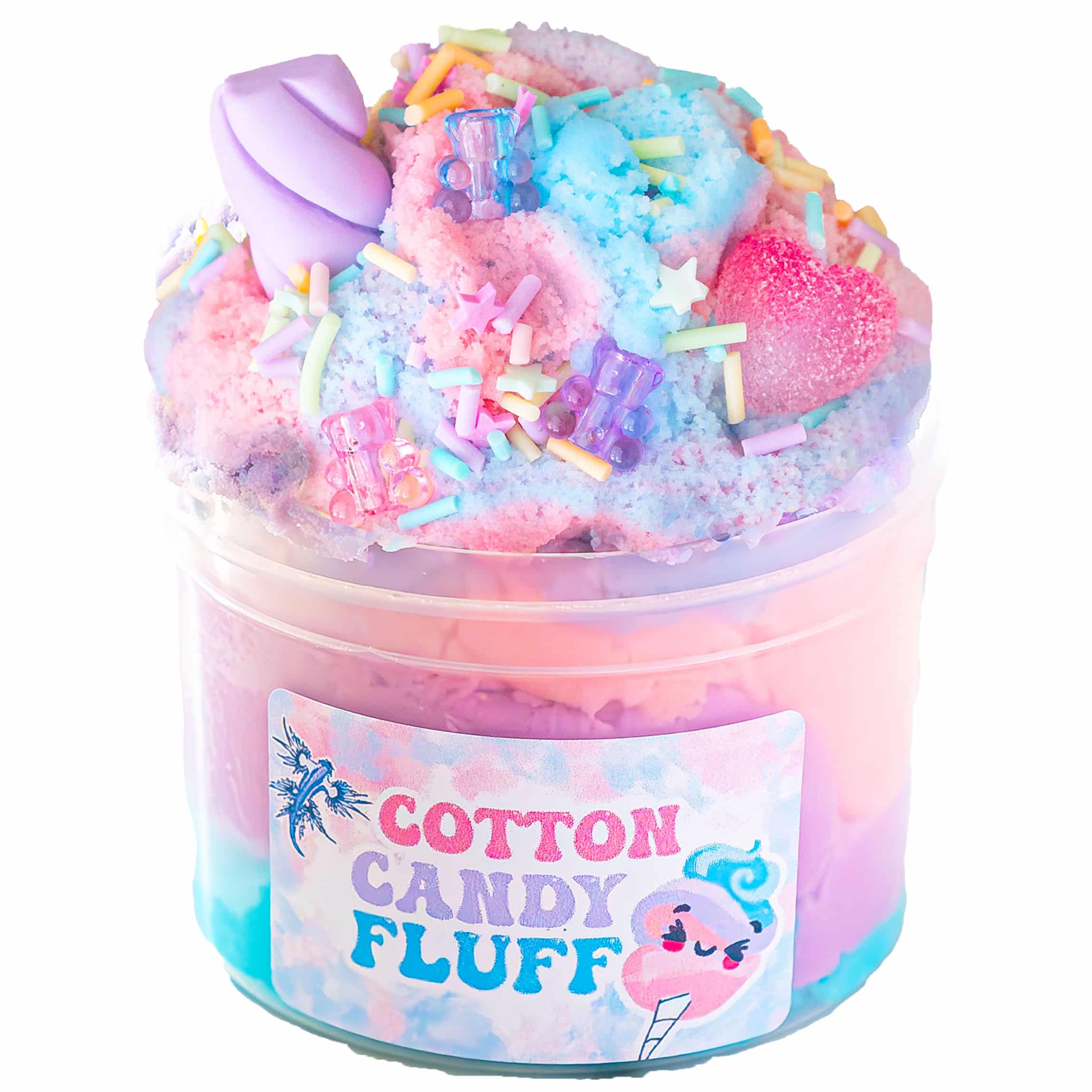 Cotton Candy Cloud Slime - Sea Dragon Slime Shop