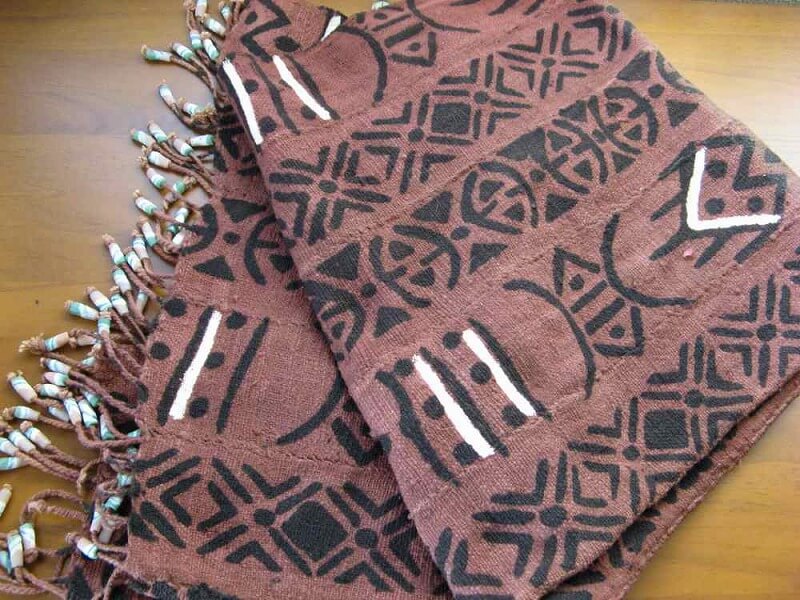 マリのボゴランフィニ（泥染）とブルキナファソの藍の絞り染