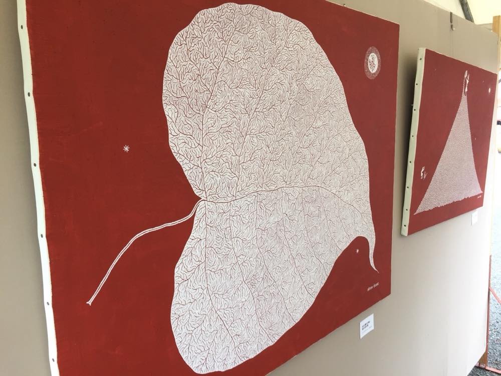 インドのフォークアート「ワルリー画」（ナマステインディアで3人の